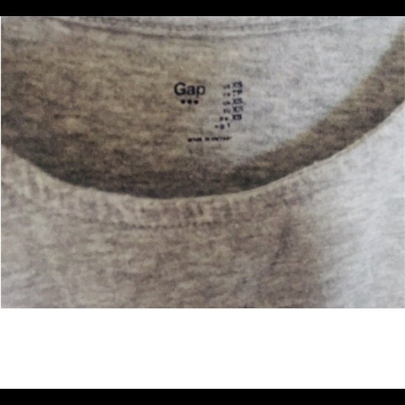 GAP Pocket Muscle Tank/Top Grey With Scoop Neck Size XSmall - Picture 6 of 7